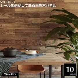 �ɺ� ŷ���ڥѥͥ� �֥�å���� 10���ȡ���1.5ʿ��) SOLIDECO SLDCPR-10P-007BRN  ���̳�ƻ��1500��