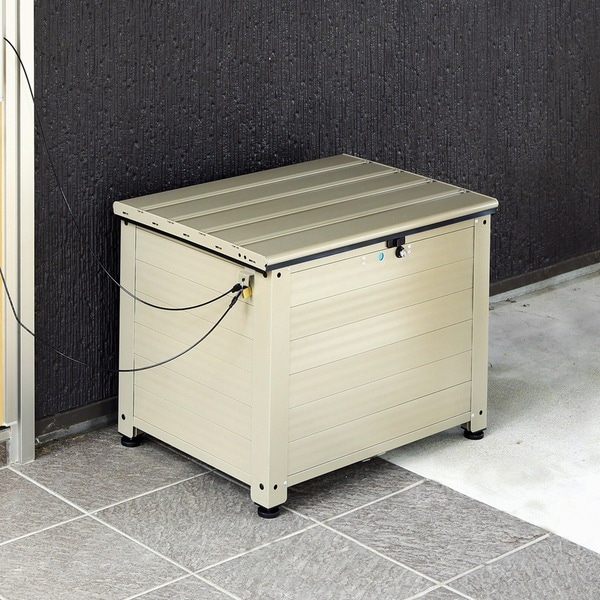 宅配ボックス ベンチボックス 幅64cm レシーボ TRA-64(TGY) ※沖縄