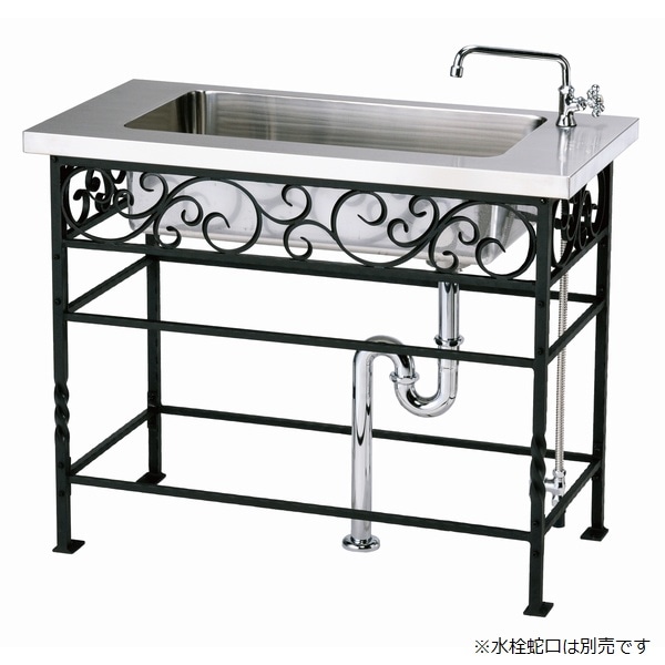 ガーデンシンク ショートタイプ ロ・コ・コ プラス ステンレス