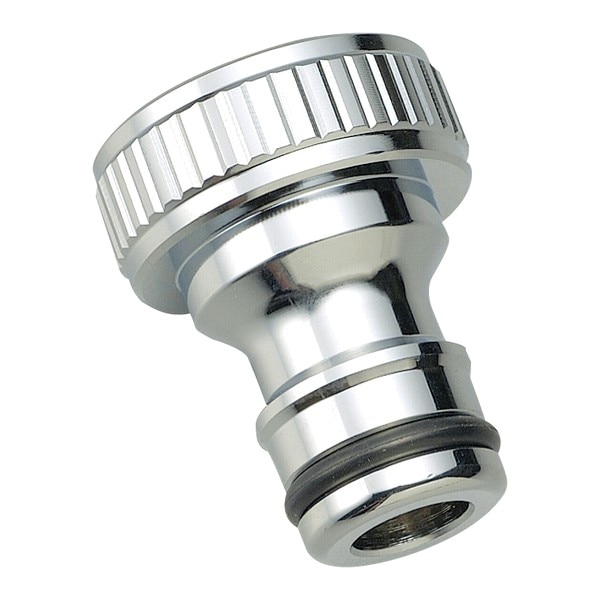 蛇口オプション N・F用 ホースアダプター クロームメッキ (F410