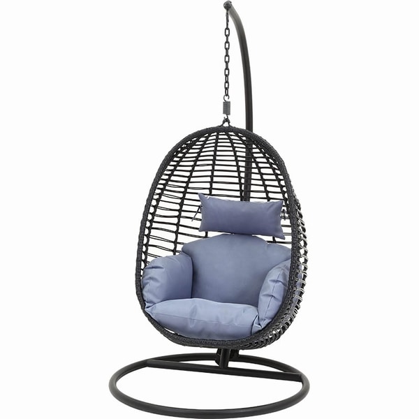 ハンギングチェア（カーペット付き） ハンギングチェアー クッション付き JYF17222 (16003) メーカー在庫