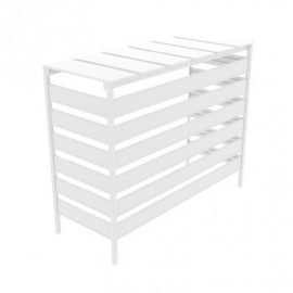 ���������С� ��100cm �ۥ磻�� �͹��ڥ���߼��������С�6�� ʬ�䷿ (aks-39996)