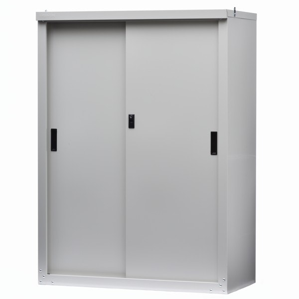物置 収納庫 スチール 倉庫 幅89cm 高さ123cm 家庭用収納庫123 (HS-123 