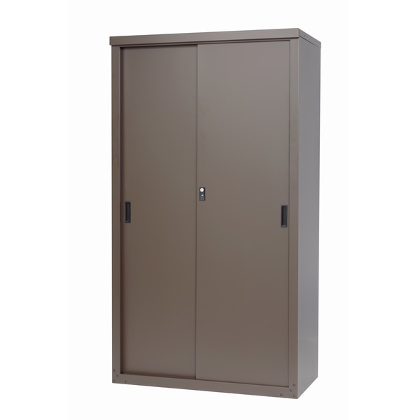 物置 収納庫 ブラウン 奥行47 幅89 家庭用収納庫162 HS-162 (AMBR