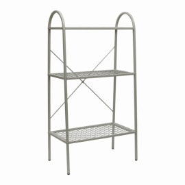 スチールラック 3段 幅61cm 高さ110cm ブルーグレー (TW002BLU) TWILL