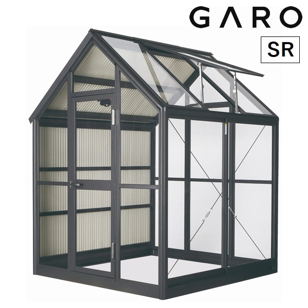 物置 小屋 ガーデンシェッド ガロ SRタイプ 180×180cm 1坪 天窓付き