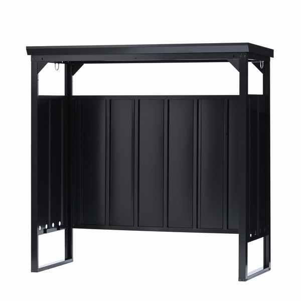 自転車収納庫 高さ183cm サイクルダシーレ183 ブラック/アッシュグレー