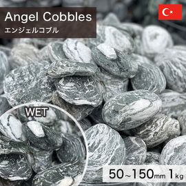 積石 アメリカ産 天然石 フェザーロック M 150～300mm (2～4kg/個