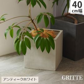 �ץ�󥿡� FRP ��Ĵ ��40cm �ѷ� ����ƥ������ۥ磻�� (E001-CU400WHT)  GRITTE ����å� ���̳�ƻ�����졦Υ�������Բ�