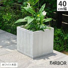 �ץ�󥿡� FRP ����Ĵ ��40cm �ѷ� �ۥ磻�� (E002-CU400WHT)  FARBOR �ե����С� ���̳�ƻ�����졦Υ�������Բ�