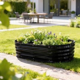 �쥤���ɥ٥å� ��120cm �⤵30cm �ʱ߷��ץ�󥿡��ܥå��� �֥�å� �����Х� (400008)