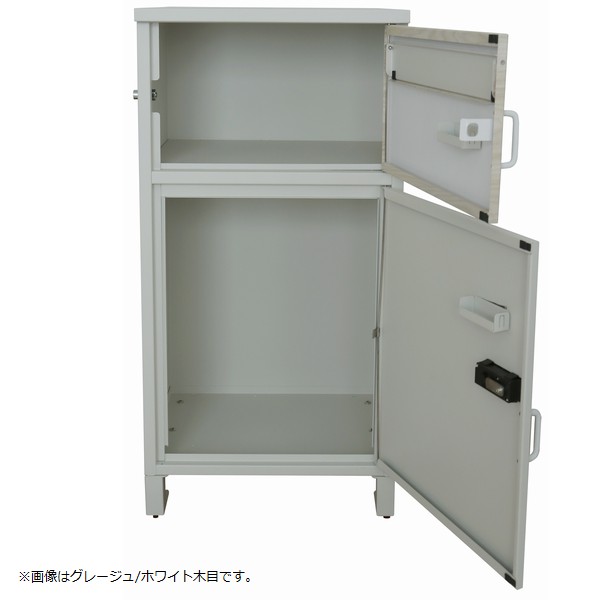 宅配ボックス 郵便ポスト一体型 バルトロ エバーグリーン/ブラウン木目 