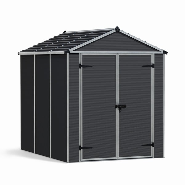 物置 収納庫 パルラム社 ルビコン 6x8 グレー 幅185×奥行229×高さ217cm