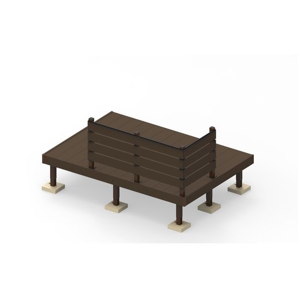 �͹��ڥ��������ǥå�H800�ե���2�� 1.5�ڡ�1.5�֡�6�ܡ�W2615��D1820��H400��600���ܳ�DIY��