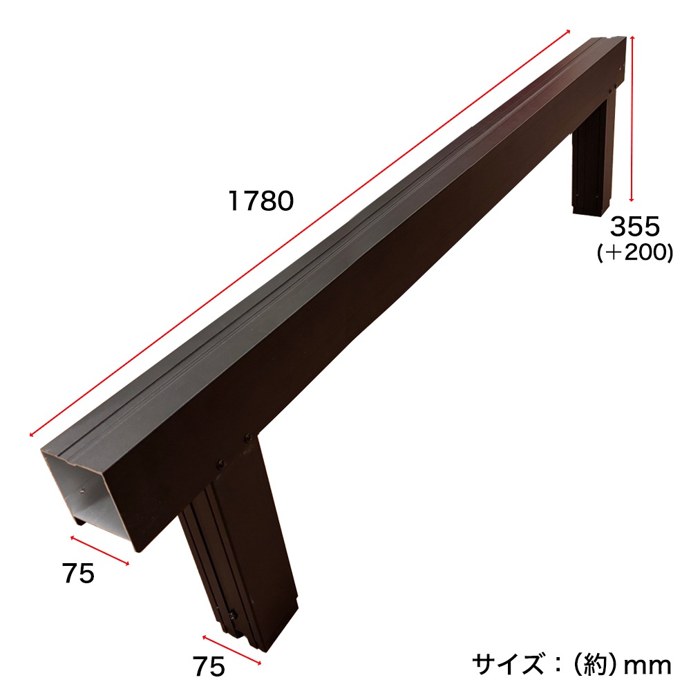 �͹��ڥ��åɥǥå����ѡ�B���åȡ��ʥ�������/����1780mm1��+Ĵ��«2�ܡ�