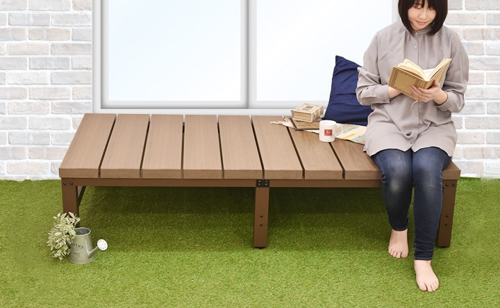 saori♡【半額処分】人工木パネルYレッド2箱60枚 Amazon.co.jp: ウッドデッキパネル 人工木 【ナチュラルレッド