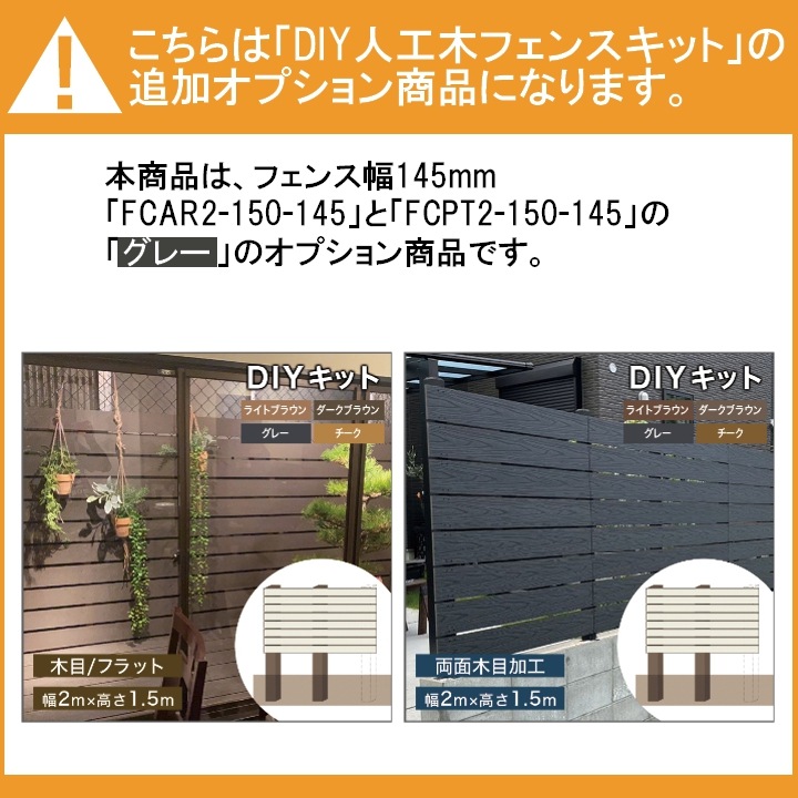 [Ʊ����������] DIY�͹��ڥե��󥹥��å����� �ɲû���75�ѥ֥�å���145mm�����졼�ѡ�����å��դ���