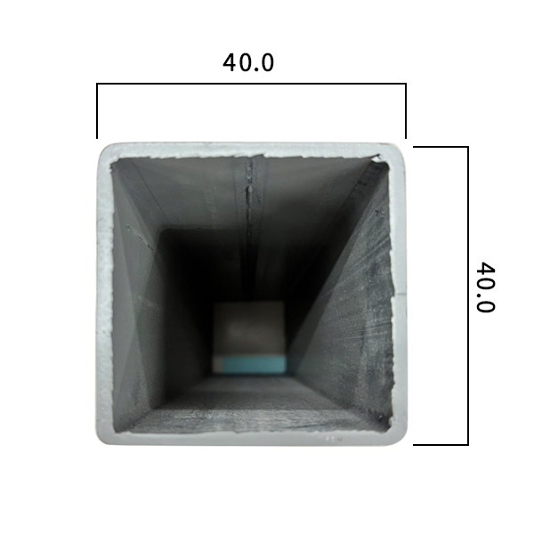 ����������ѥ���40�� 40��40��500mm (1.4kg) (50������) t=2.3mm �꡼�٥��ꥸ�ʥ�