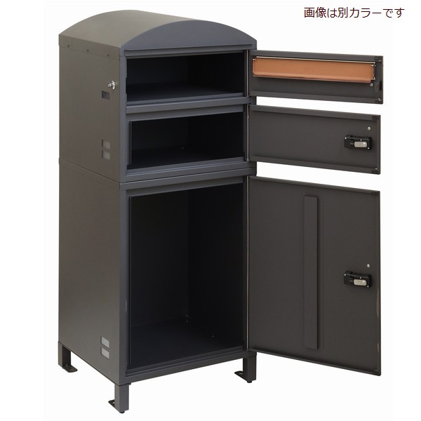 宅配ボックス 郵便ポスト一体型 プリモ ライトベージュ (PBX-121) 鍵