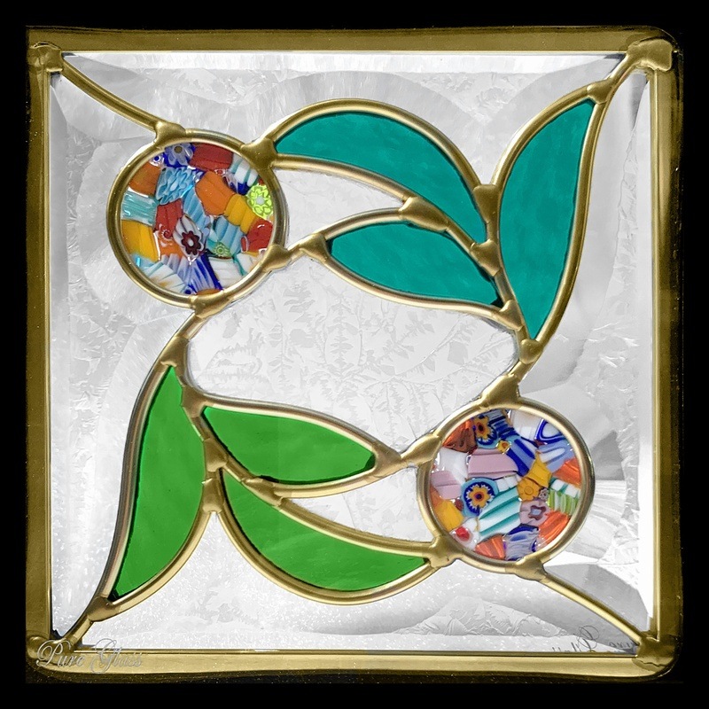 ���ƥ�ɥ��饹 (SH-VD17) 200��200��18mm �ԥ奢�������ͥĥ����󥹥ƥ�ɥ��饹 �٥ͥ����󥰥饹 ������Բ�