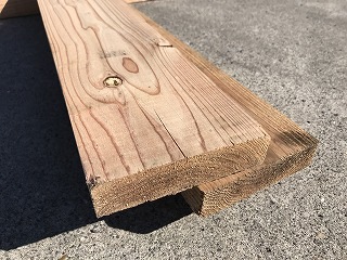 防腐注入材 大日本ウッド 杉 モクボーAAC40EC防腐・45×105×3000mm（9.9