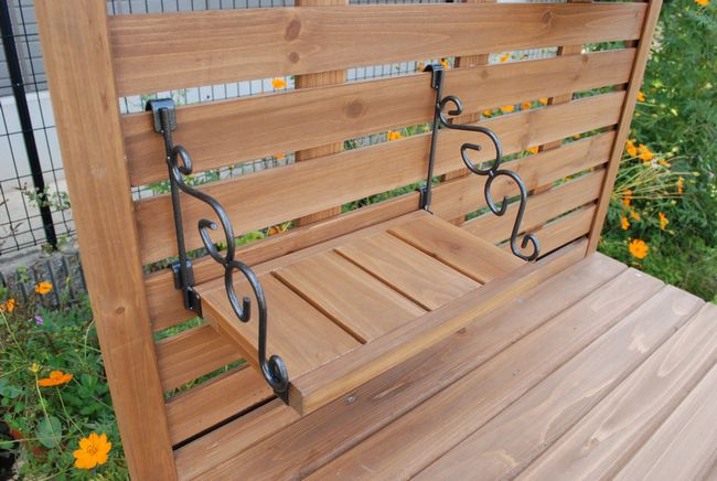 木製収納庫 物置 背面パネル付き 幅80cm YB-202NW80 ※北海道＋3000円