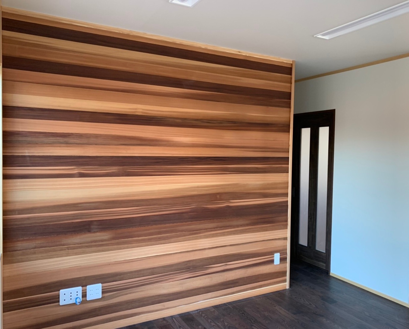 米杉 羽目板 パネリング材 無垢材 無節 無塗装 8 2130mm