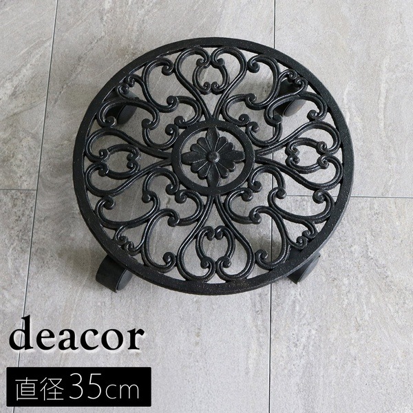 �����������ץ�󥿡�������ɥ��㥹������ 35cm deacor �ǡ����� ������ơ����֥�å� (IF-N0037BLK) ���̳�ƻ�����졦Υ�������Բ�