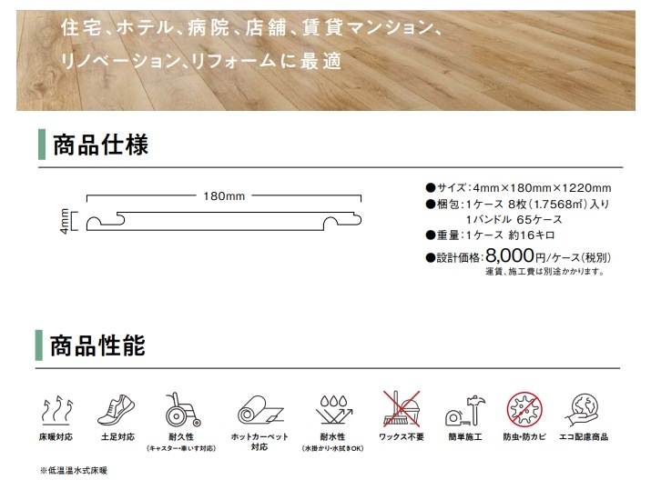 SPC�ե������ UV�����ƥ��� 4��180��1220mm��1������ 8�� 1.75ʿ�ơ�