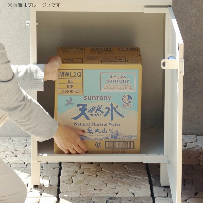 宅配ボックス 郵便ポスト一体型 Gian ジャン ダークグレー PBX-014
