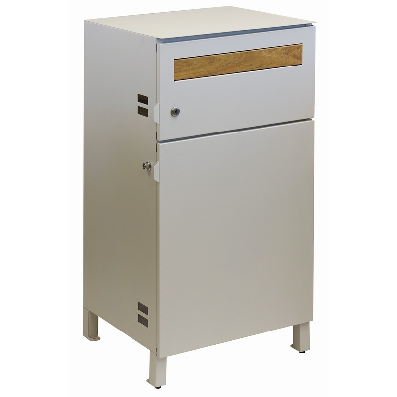 宅配ボックス 郵便ポスト一体型 Gian ジャン グレージュ PBX-015