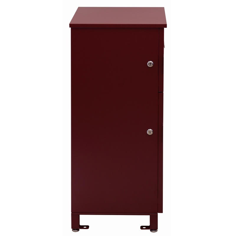 宅配ボックス 郵便ポスト一体型 Marisa マリーザ ボルドー PBX-020