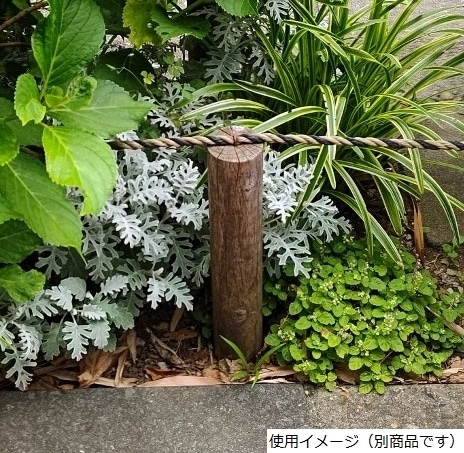 杉 桧 丸太杭 Φ65(タナリスCY防腐加工）65×65×1200mm（3.6kg