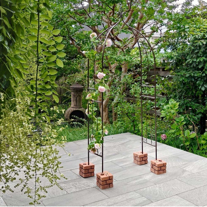 レンガ調多機能ブロックウェイト 5kg 1個 (WE130-1P-BRN) おもり 錘