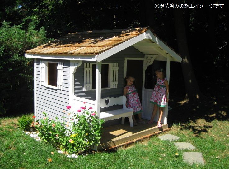 木製小屋 シダーシェッド社 キッズ用プレイハウス （6×6type
