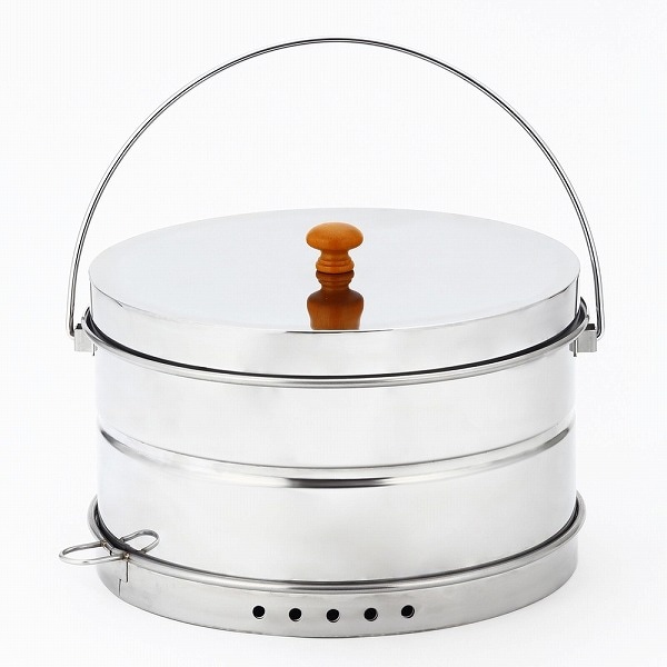 【希少】Muurikka ムーリッカ アウトドア スモーカー 燻製器 ステンレス 燻製器 燻製機 くんせい器 家庭用スモーカー キャンプ用品