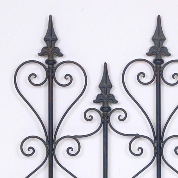 高さ165cmシャビーな古い鉄のアイアンフェンス店舗什器ガーデニング英国イギリス 高さ165cmシャビーな古い鉄のアイアンフェンス店舗什器ガーデニング