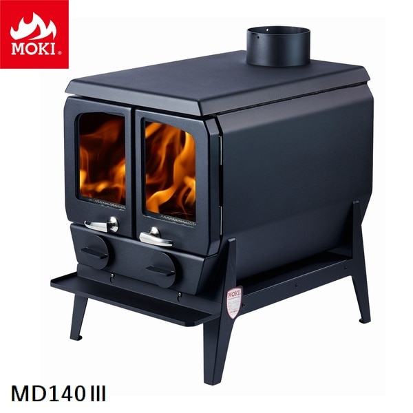 11月下旬入荷予定 無煙薪ストーブ (MD140III) モキ製作所 MOKI [配送