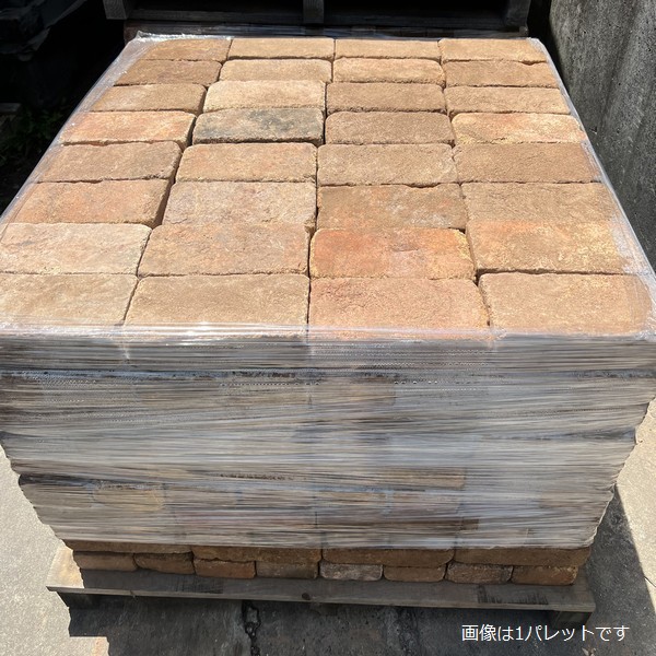 単品］ 国産アンティーク耐火レンガ オリジナル 約230×114×65mm (約3.5