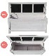 �٥�� ��Ǽ�դ� ��90cm �֥饦�� ŷ���ڥ٥�����ȥå��� GBN-900BR ���̳�ƻ��3000��