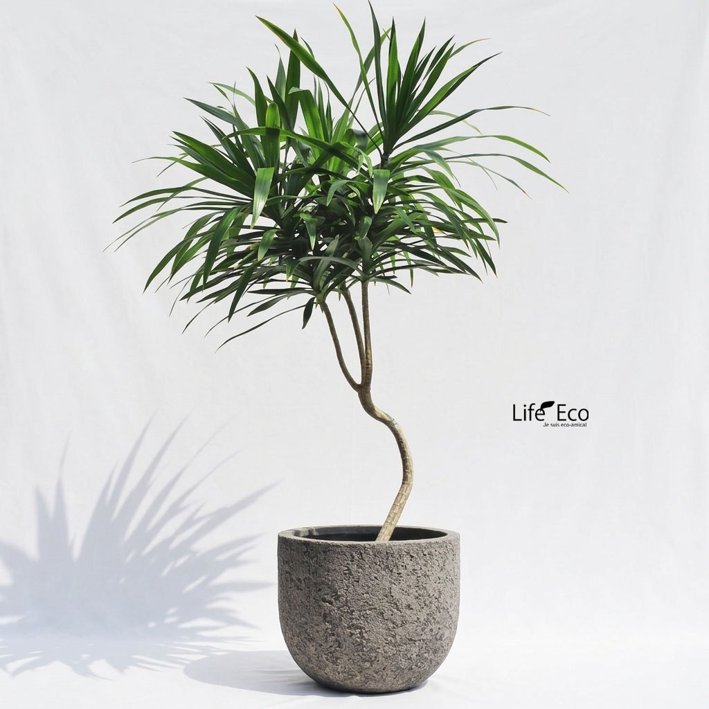 植木鉢 大型 軽量 FRP製 ブラックス（BRACKS） ラウンド アンティークグレー（灰） φ45cm×H38cm（15号・15寸）【送料F】