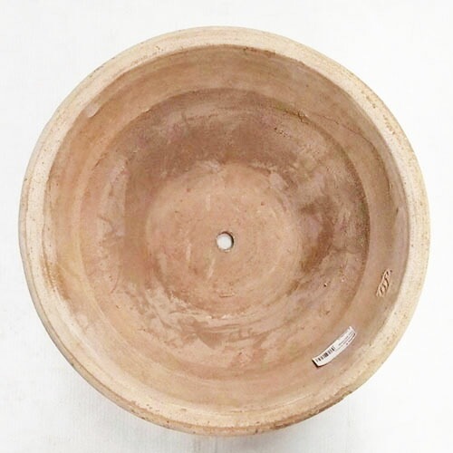 植木鉢 アンティーク調 素焼き テラコッタ鉢 モンテガロ アンティコ φ25cm×H25cm（8号）【送料E】