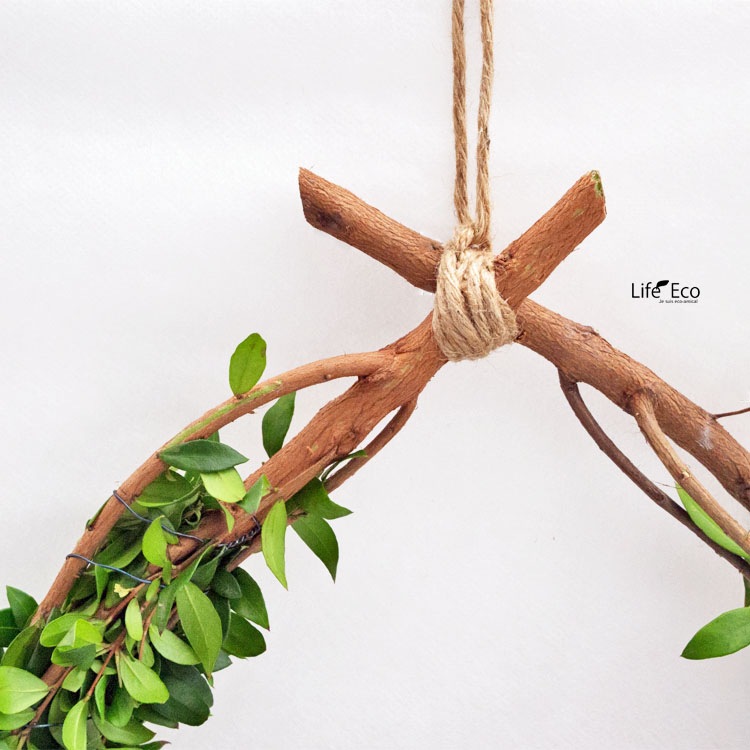 ギンバイカ（銀梅花・マートル）のロイヤルドロップリース S / 約W20cm×D30cm【送料B】