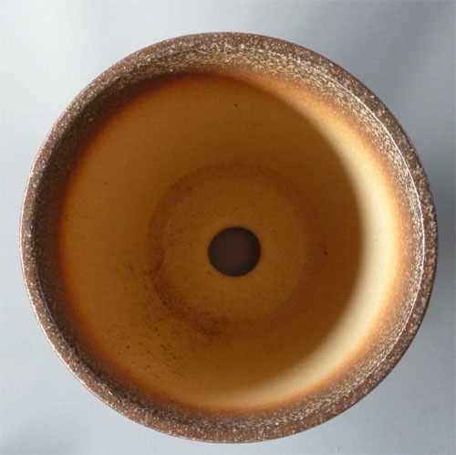 植木鉢 信楽焼 窯肌ネイチャーロング φ27cm×H24.5cm（9号）【送料E】