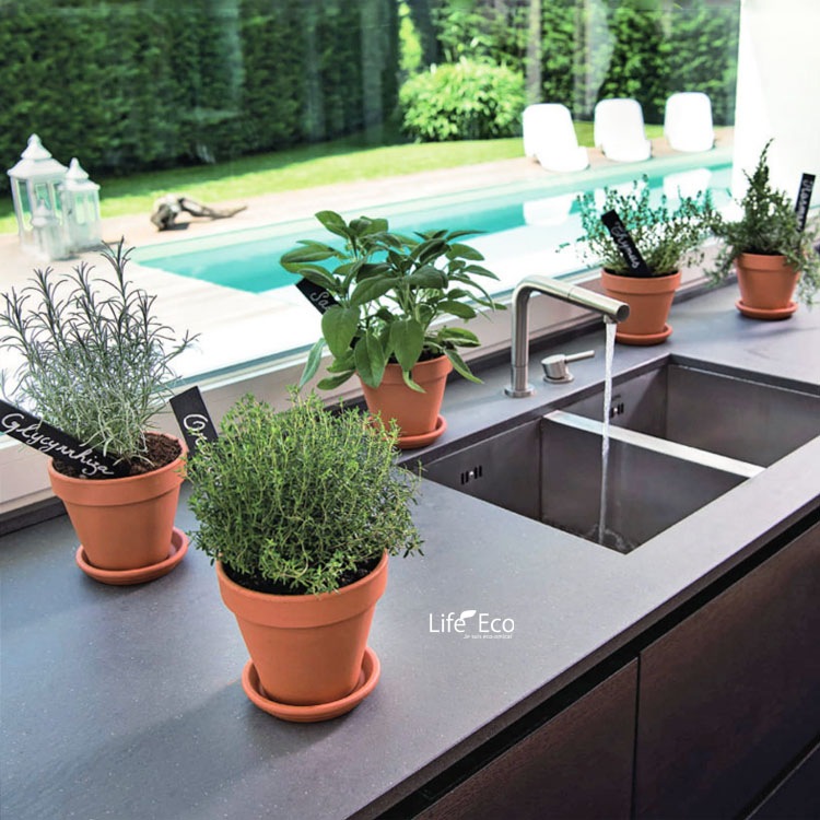 植木鉢 イタリア製 素焼き テラコッタ鉢 スタンダードポット 9cm（3号） 【24個入】【送料E】