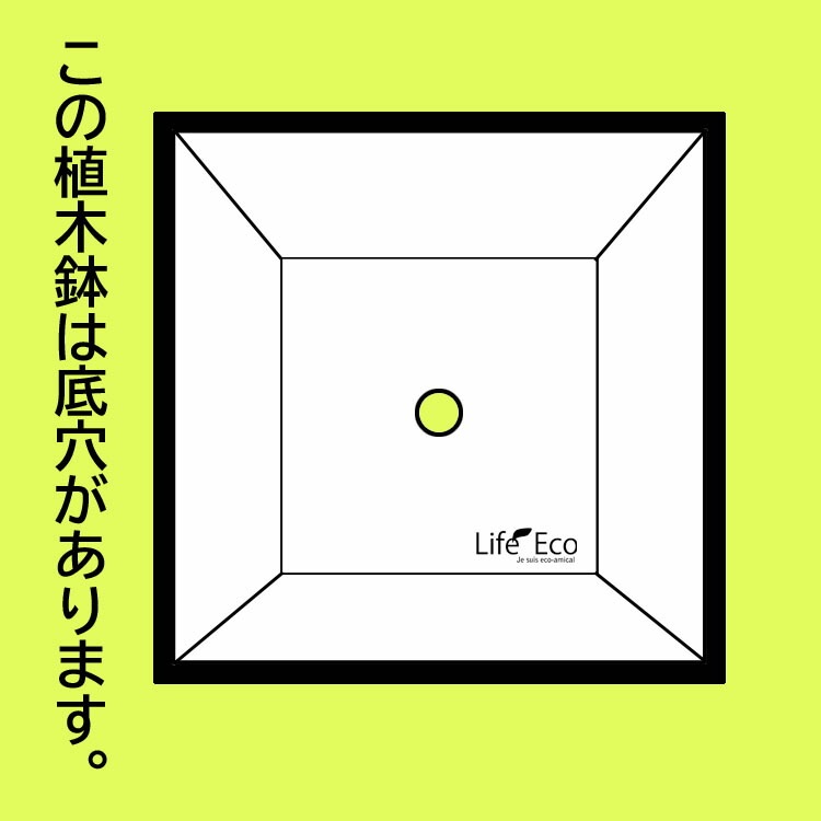 植木鉢 大型 FRP製（ファイバー） おしゃれ 軽量 LL ブリティッシュ Pキューブ グレー（灰）□39cm×H39cm（13号）【送料E】