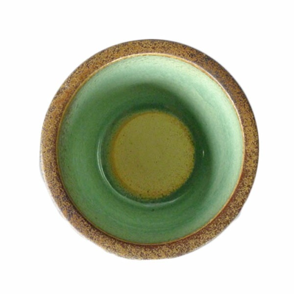 信楽焼 青窯肌 目だた ガーデンテーブルセット 直径46cm 