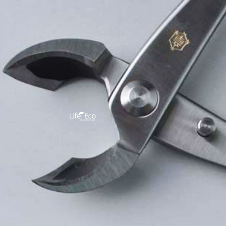 盆栽鋏 3本セット A コブ切り 又枝切り 剪定鋏 ブラック LEONTOOL 丸刃