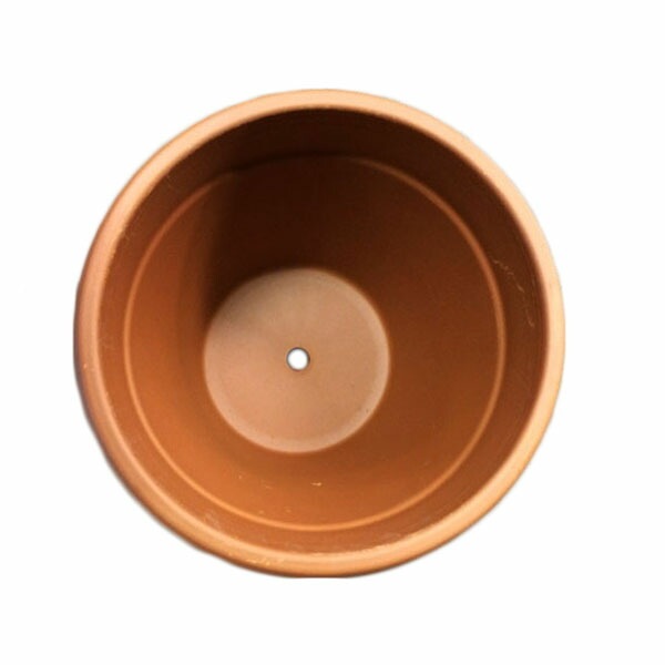 植木鉢 大型 おしゃれ イタリア製 素焼き テラコッタ鉢 リムポット 47cm（16号）【送料G】