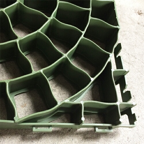 芝生 保護枠 砂利の固定 プラトプラティコ グリーン 50cm×50cm 雨水